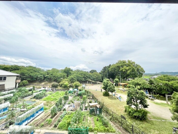 室内からの展望