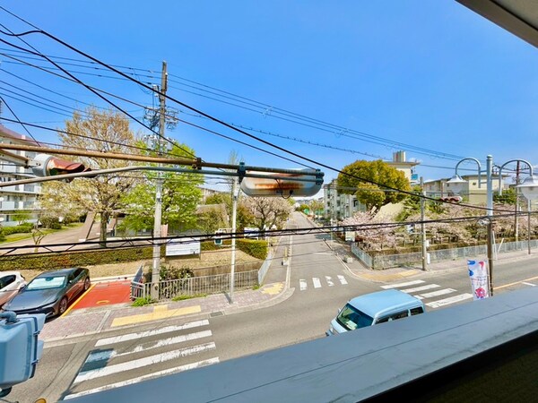 室内からの展望