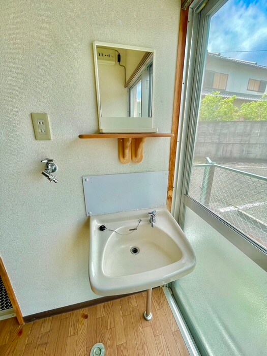 勝間ハイツの洗面