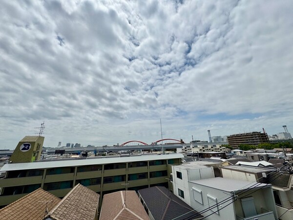 室内からの展望