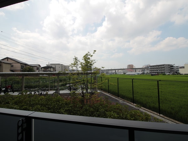 室内からの展望