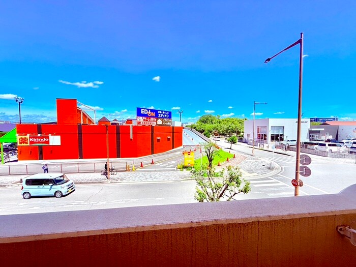 室内からの展望