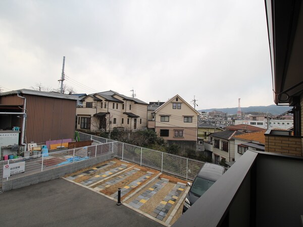 室内からの展望