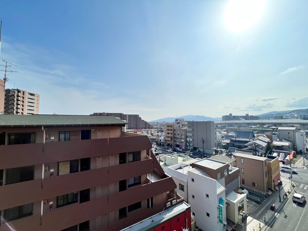 室内からの展望