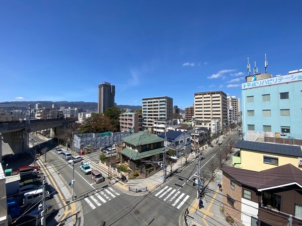 室内からの展望