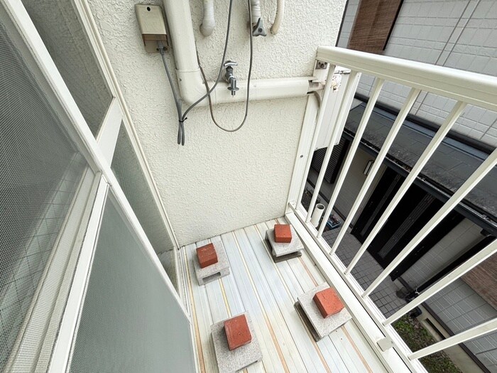 コーポ牧の洗濯機置場