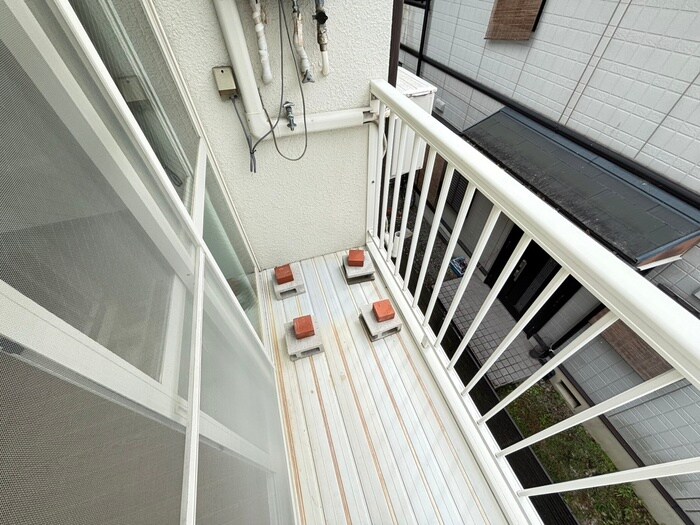 コーポ牧のベランダ・バルコニー
