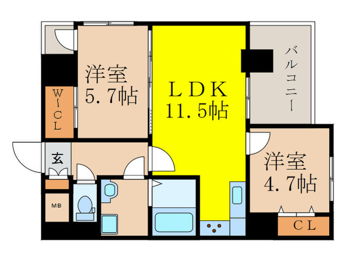 間取図