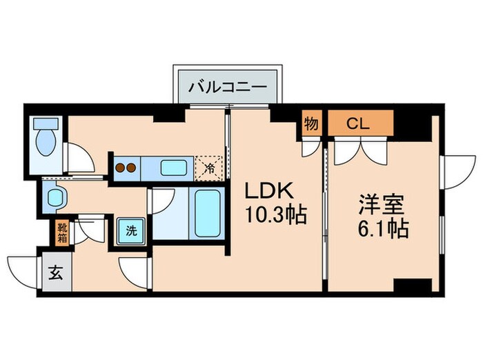 森の雫の間取り図
