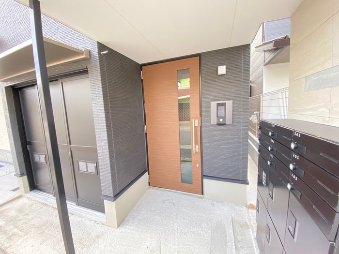 仮）Ｓｉｄｅ西ノ京のエントランス部分