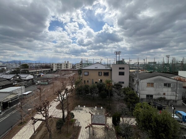 室内からの展望