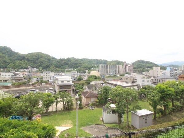 室内からの展望