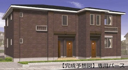 仮）梅津石灘町アパート外観写真