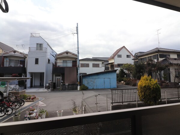 室内からの展望