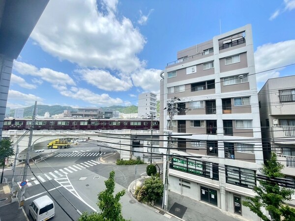 室内からの展望