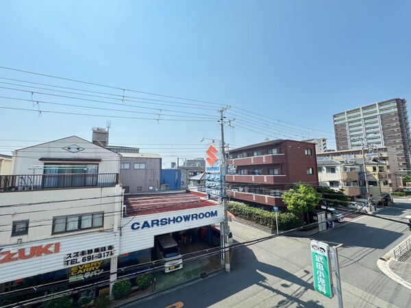 室内からの展望