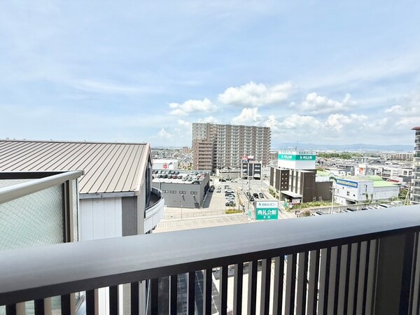 室内からの展望