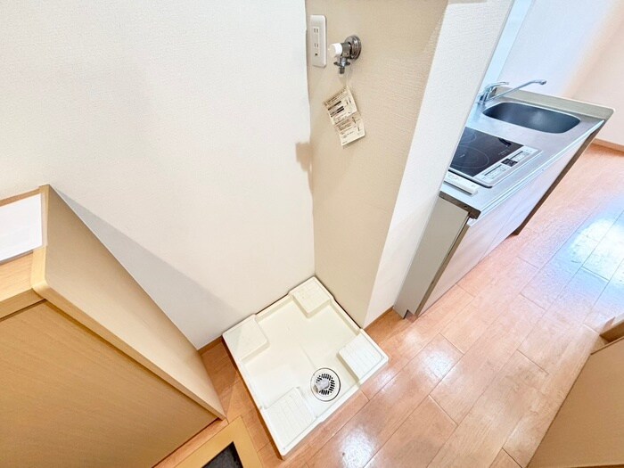 ベルリード一乗寺の洗濯機置場