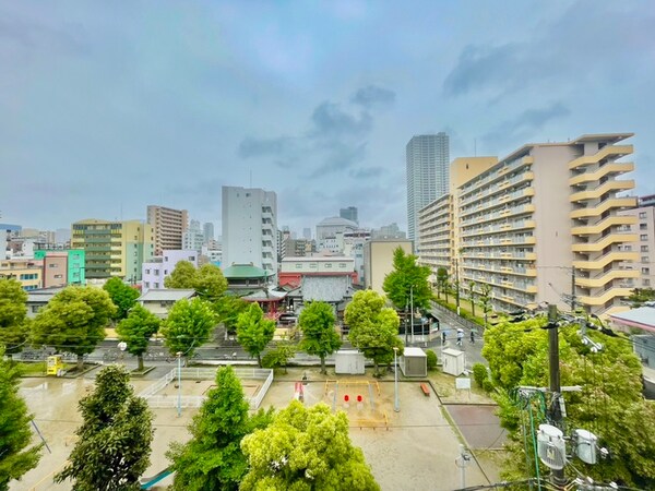 室内からの展望