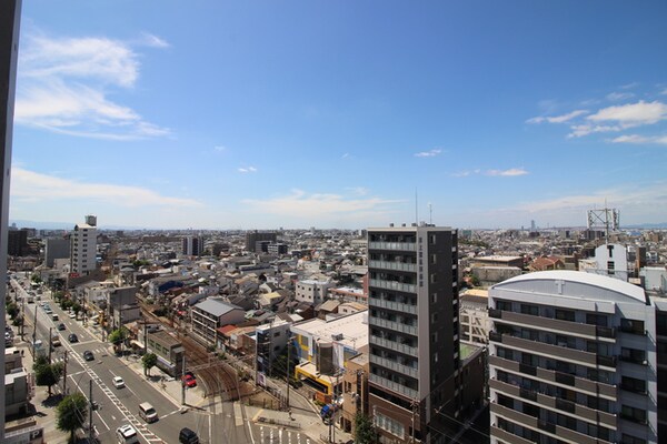 室内からの展望