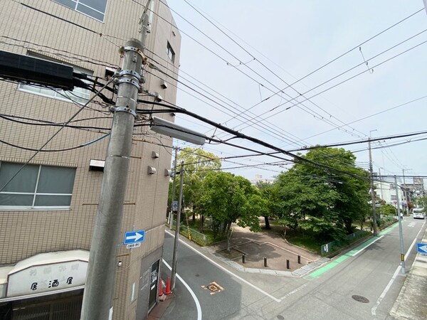 室内からの展望