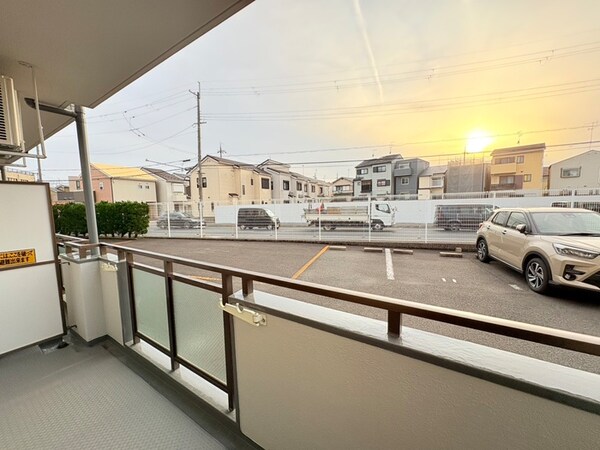 室内からの展望