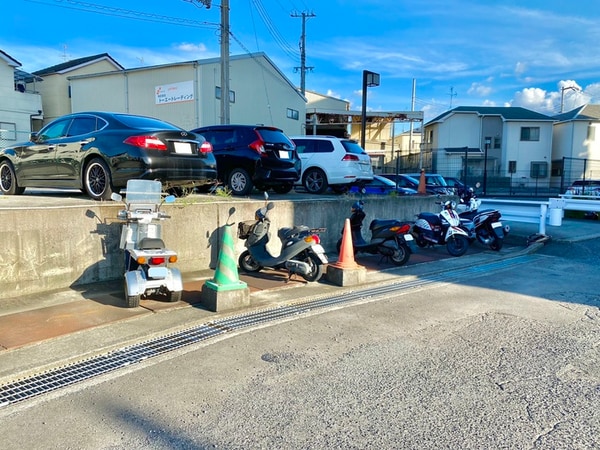 バイク置き場