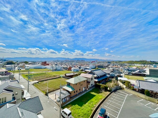 室内からの展望