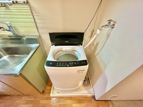 洗濯機置場