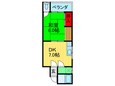 大倉ハイツの間取図