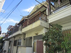 尊延寺貸家外観写真