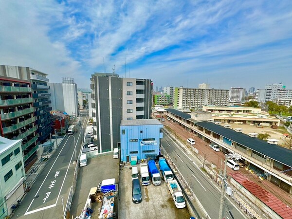 室内からの展望