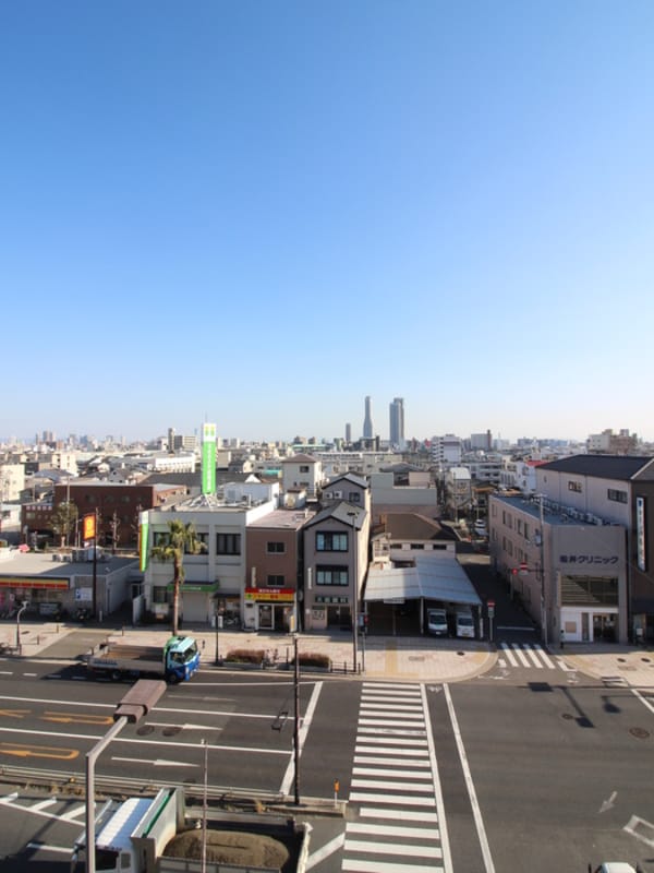室内からの展望