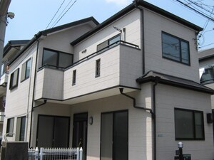 川西町一戸建住宅外観写真
