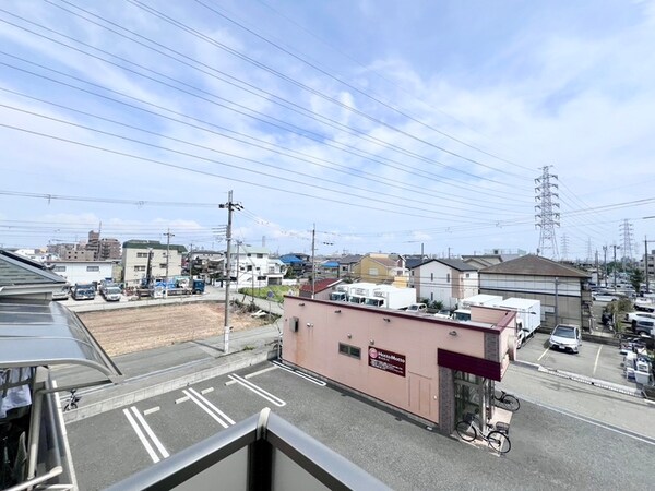 室内からの展望