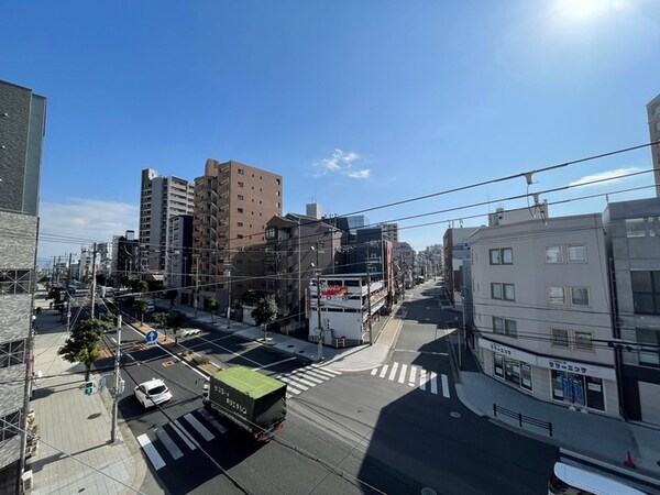 室内からの展望