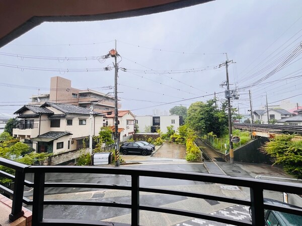 室内からの展望