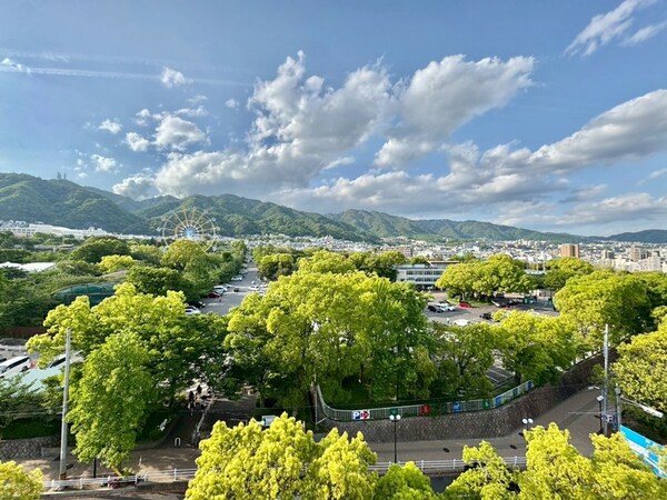 室内からの展望