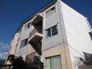 千里川マンション外観写真