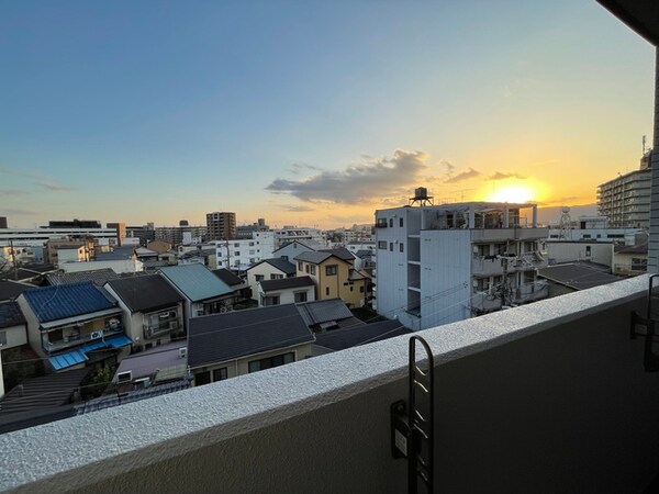 室内からの展望