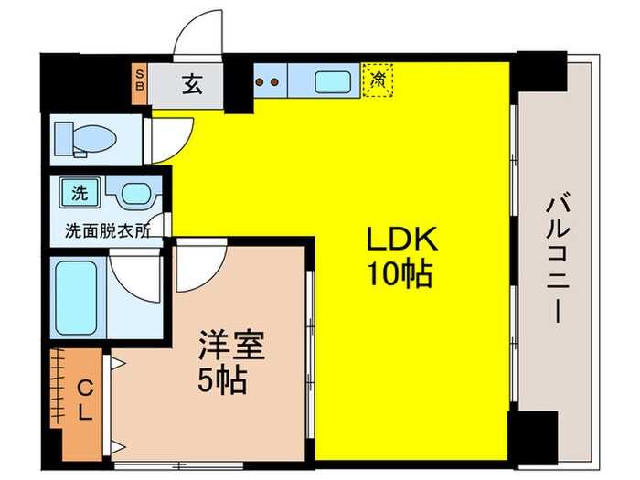 アネックス富士の間取り図