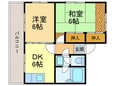 初崎マンションの間取図