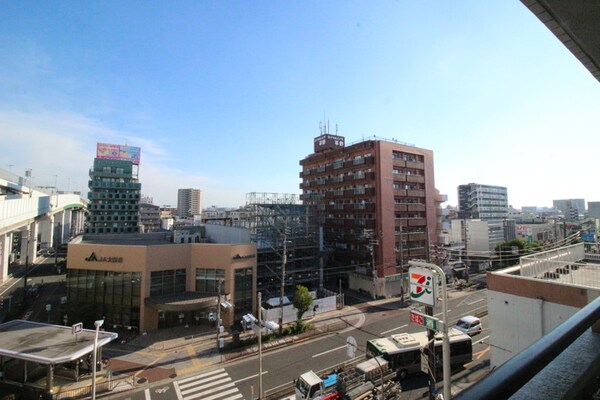室内からの展望