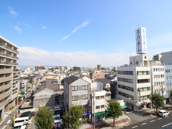 室内からの展望