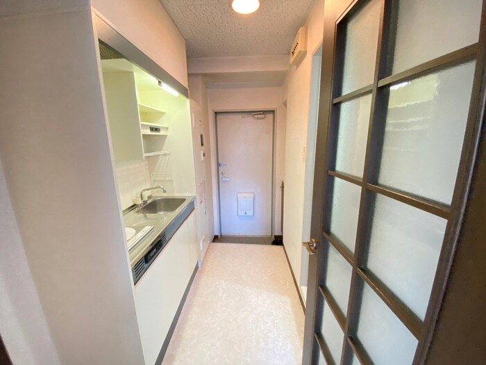 スタジオMACの廊下