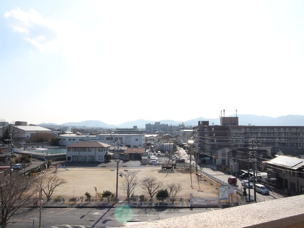 室内からの展望