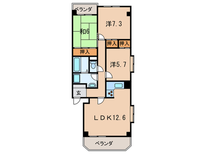 間取図