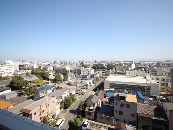 室内からの展望