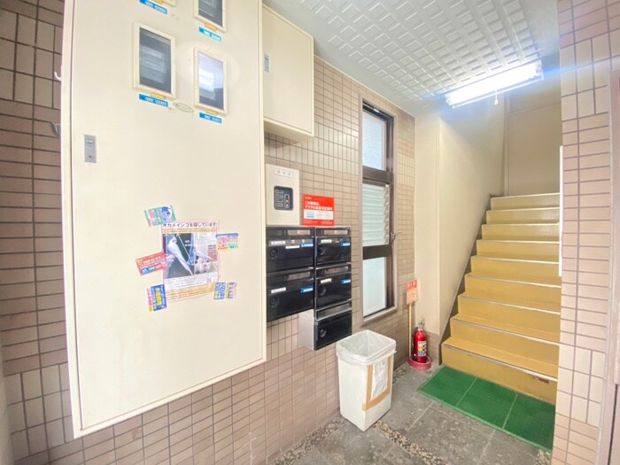 大成マンションのエントランス部分