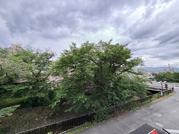室内からの展望
